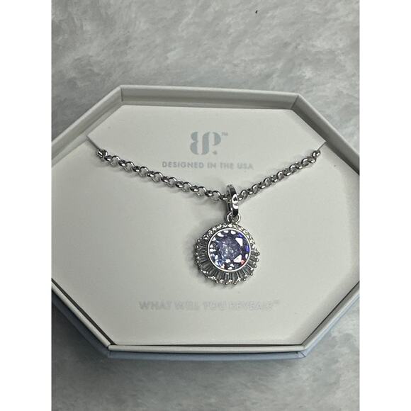 Bomb Party Jewelry - Bomb Party What A Stunner Lavender Topaz CZ Necklace